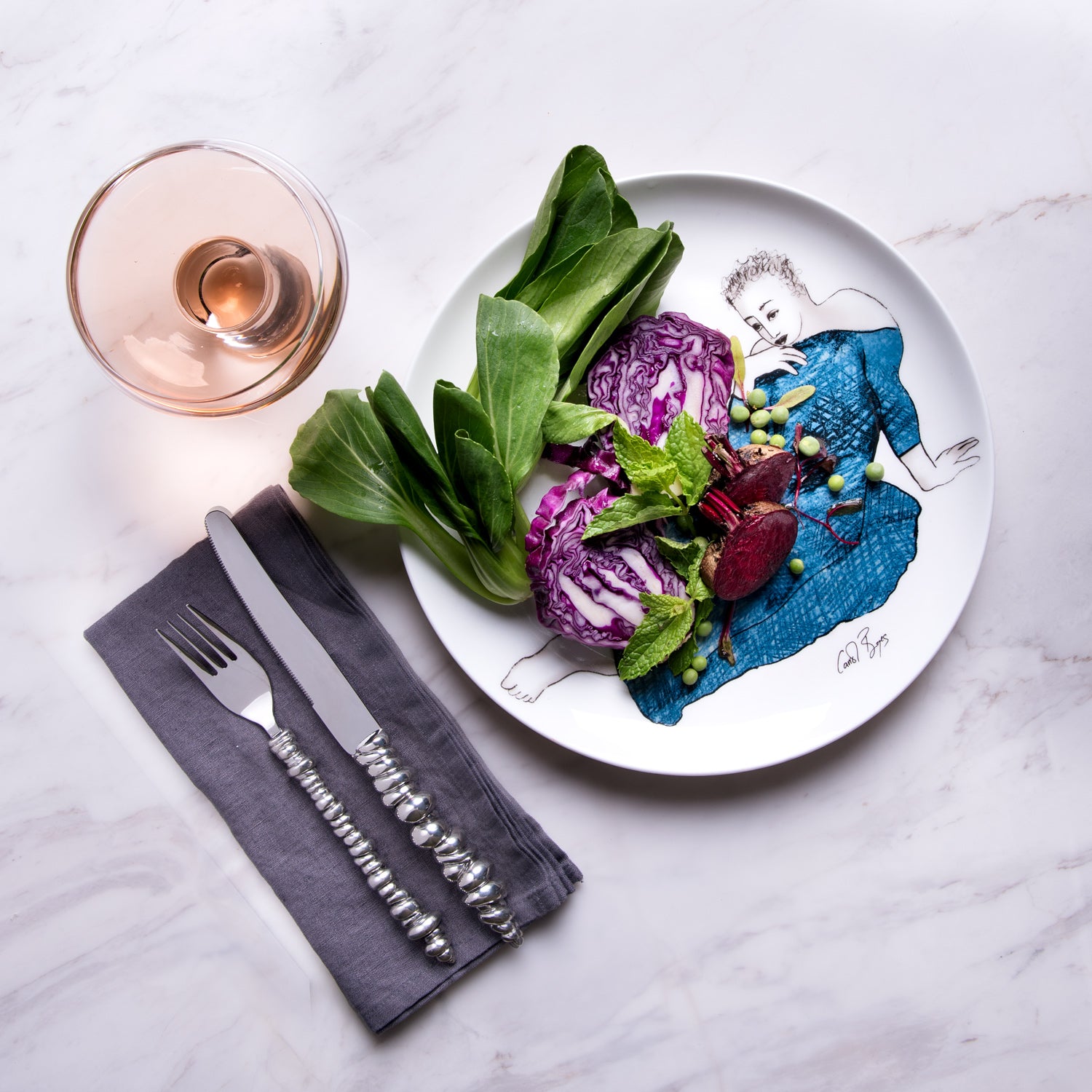 Carrol Boyes- Dinner Plate set of 4- Enticing – Melissa Mayo